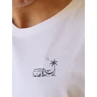Kultgut Kultgut Klassik-Shirt - Recycelte Biobaumwolle naturbelassen/ Bonita Life, Natur, – Produktbild 1 von 1