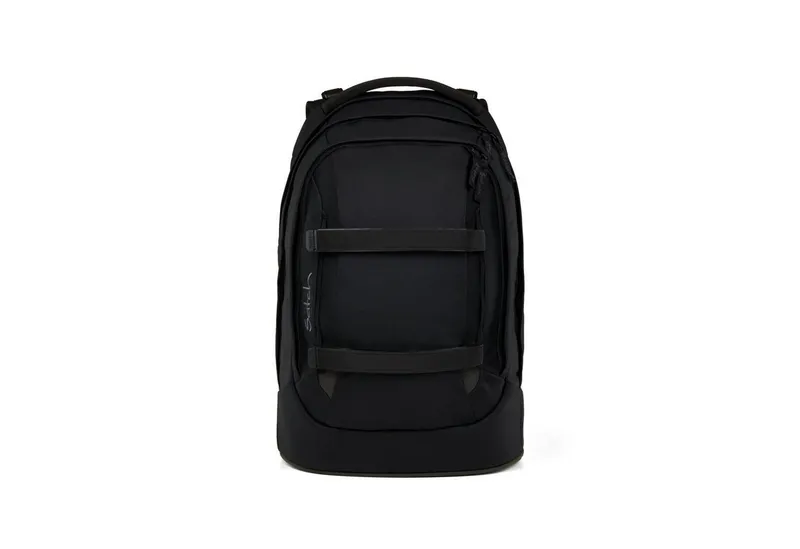 Satch Satch Schulranzen Schulrucksack-Set PACK Blackjack 3-teilig (3-teilig), ergonomisch, Your-Size-System: auf Körpergröße anpassbar, Schwarz, – Produktbild 3 von 3
