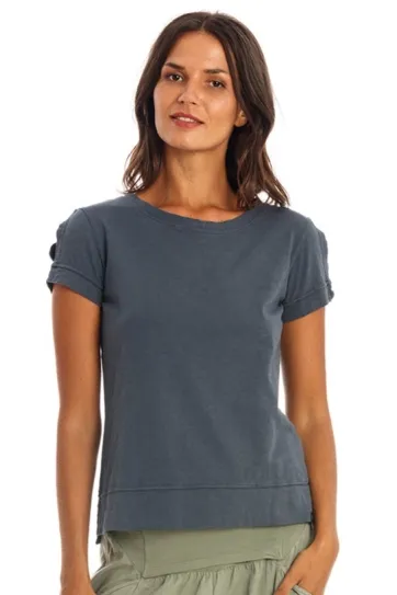 RAVENS VIEW IBIZA RAVENS VIEW IBIZA Damen vegan Oberteil Mila Lava Blau, Dunkelblau, – Produktbild 2 von 2