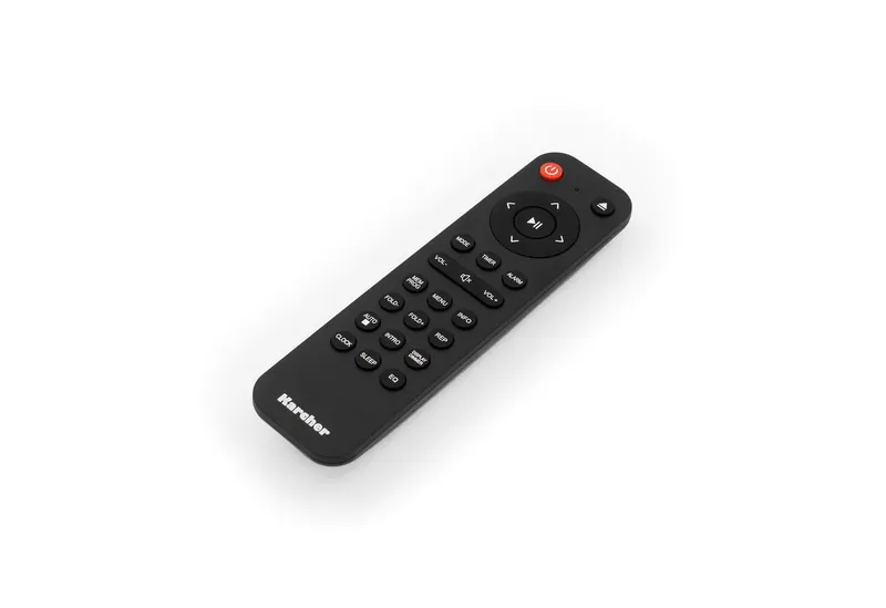 Karcher Karcher RA 2060D-B Küchen-Radio (DAB+, UKW (FM), 6 W, Unterbauradio mit CD-Player, DAB+ / UKW-Radio, USB / MP3-Wiedergabe), Schwarz, – Produktbild 3 von 4