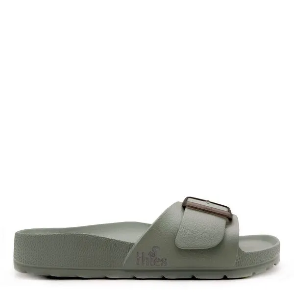 thies Vegane Ecofoam Strap Sandale von thies ® aus recyceltem EVA, Aloe, – Produktbild 1 von 4