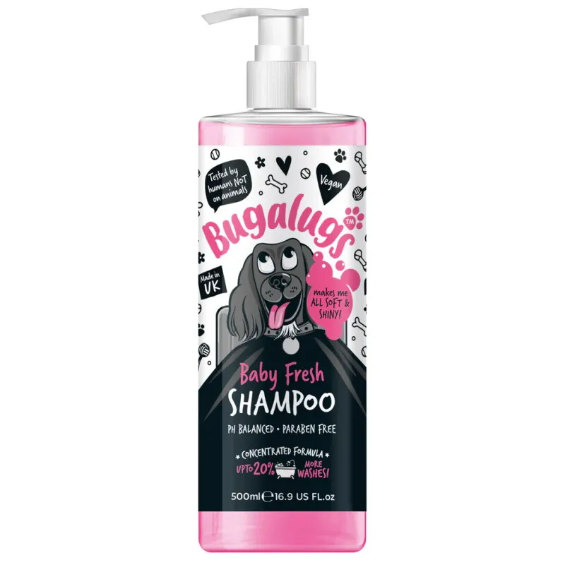 Bugalugs Bugalugs Hundeshampoo Baby Fresh Duft 500 ml – Produktbild 1 von 2