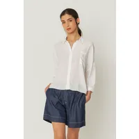 SKFK SKFK Damen vegan Shirt Morning White – Produktbild 1 von 1