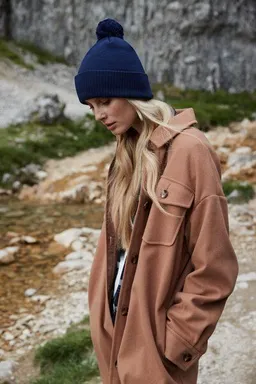 Beechfield Beechfield Damen / Herren Bommelmütze Beanie Mütze Wintermütze Strickmütze – Produktbild 1 von 1