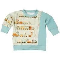Sternchenwolke Sternchenwolke BIO Langarmshirt "Abenteuer auf Gleisen" – Produktbild 1 von 1