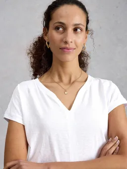 White Stuff T-Shirt Nelly mit Keilausschnitt - 52 – Produktbild 1 von 1