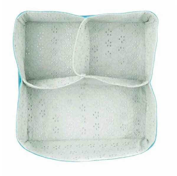 El Puente El Puente Bad-Organizer "Ocean Breeze", Petrol, – Produktbild 2 von 2