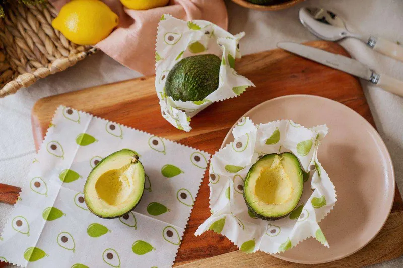 nuts innovations nuts innovations Bienenwachstuch 2er Set Avocado – Produktbild 1 von 2