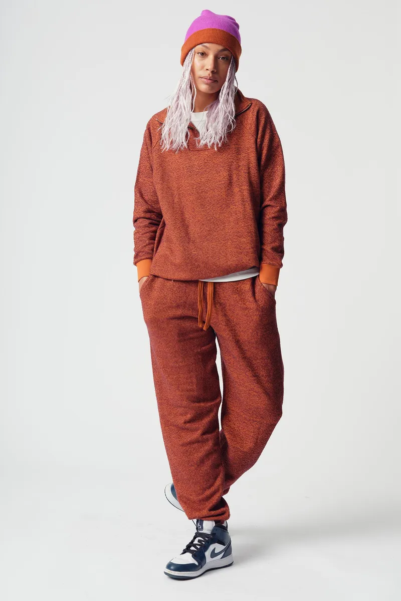 KOMODO KOMODO Damen vegan Evie Jogger Tobacco, Dunkelorange, – Produktbild 2 von 2