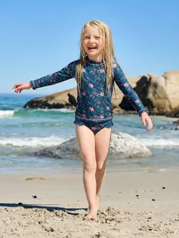 Vertbaudet Mädchen Badeshirt mit UV-Schutz – Produktbild 1 von 1