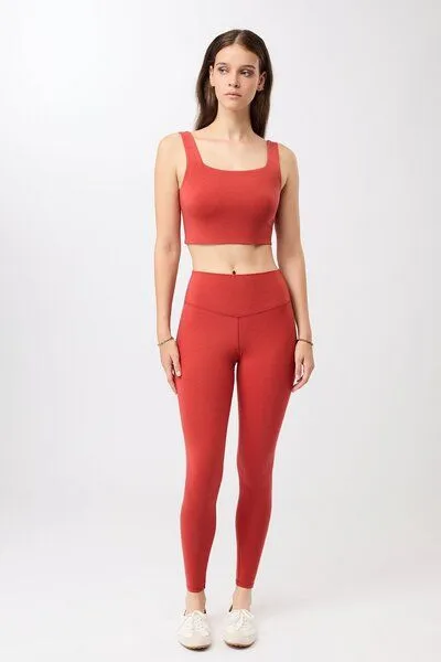 mandala Mandala Best Loved Legging, Siena (rot), – Produktbild 3 von 4
