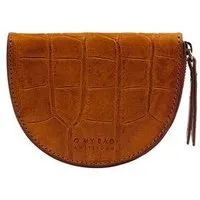 O MY BAG O MY BAG Coin Purse LAURA - Classic Croco Leather, Cognac croco, – Produktbild 1 von 2