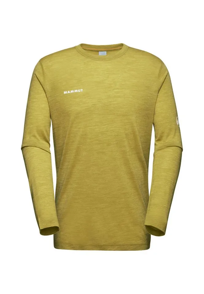 Mammut Mammut Longsleeve Tree Wool FL Longsleeve Men, Grün, – Produktbild 1 von 5