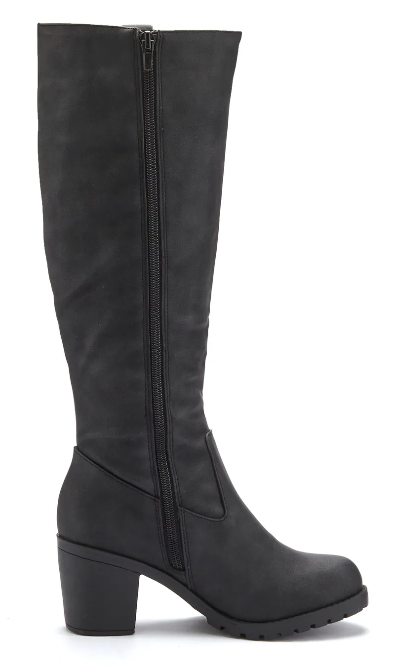 Lascana Weitschaftstiefel, Schwarz, – Produktbild 2 von 2