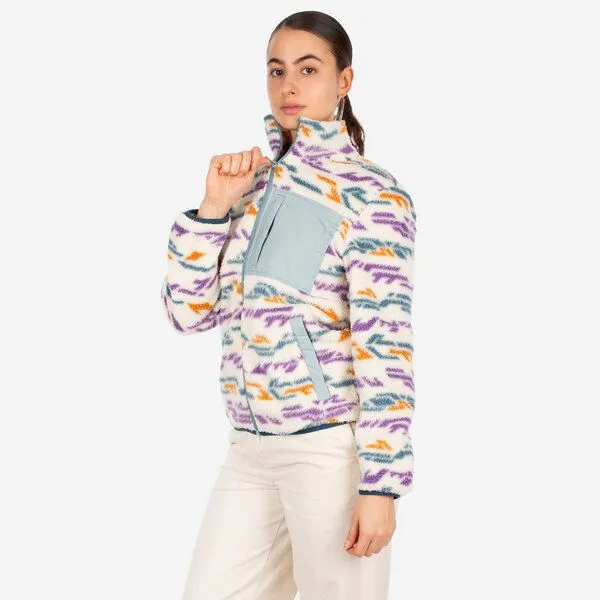 Iriedaily Iriedaily Arkta Teddy 2 Jacket, Chalk (mehrfarbig), – Produktbild 4 von 4