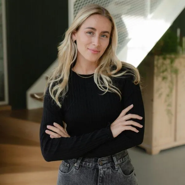 NORDLICHT NORDLICHT Langarmshirt Maja, Schwarz, – Produktbild 1 von 4