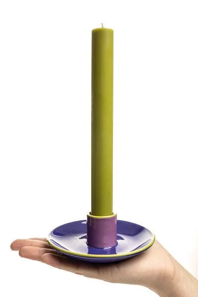 Tranquillo Tranquillo Kerzenhalter COLOURI – Steinzeug, Blau, – Produktbild 4 von 5