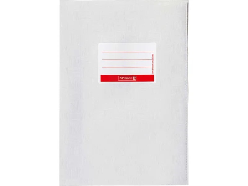 BRUNNEN BRUNNEN Heftumschlag aus Polypropylen DIN A5, Weiß, – Produktbild 1 von 1