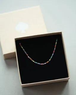 pikfine pikfine Bunte Perlenkette "Lumi" – Produktbild 1 von 1