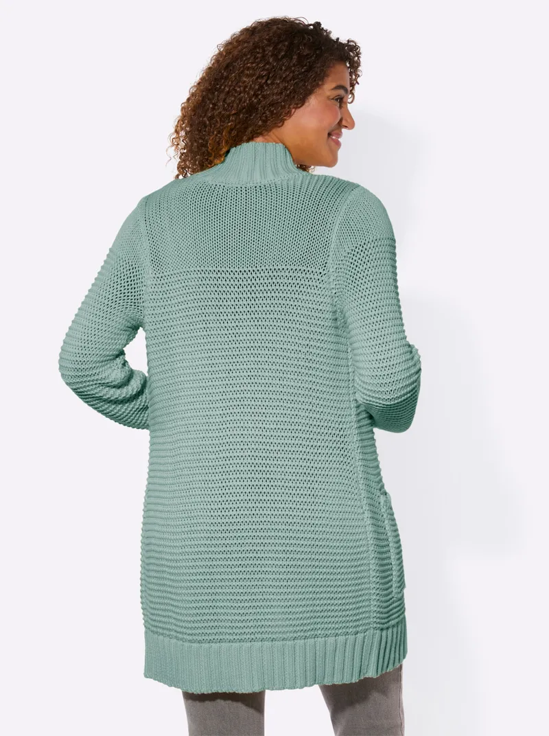 Witt Longstrickjacke, Kalkmint, – Produktbild 2 von 2