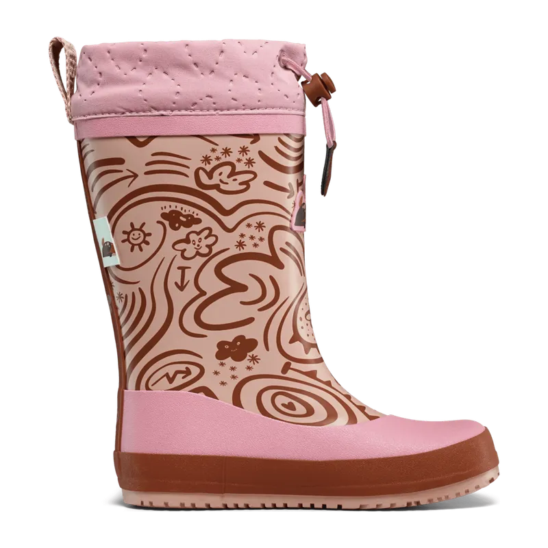 Affenzahn Affenzahn PUDDLY Deer für Kinder, rosa, Größe 35 EU, Rosa, – Produktbild 3 von 6
