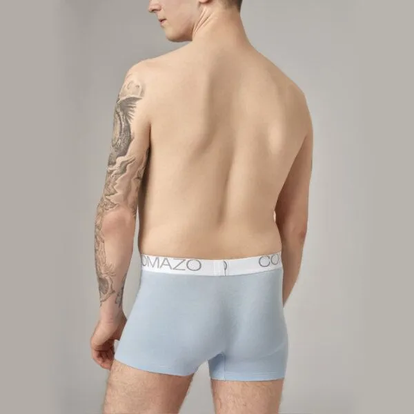 comazo|earth comazo|earth Fairtrade Single Jersey Pants | GOTS zertifiziert, Sky, – Produktbild 3 von 4