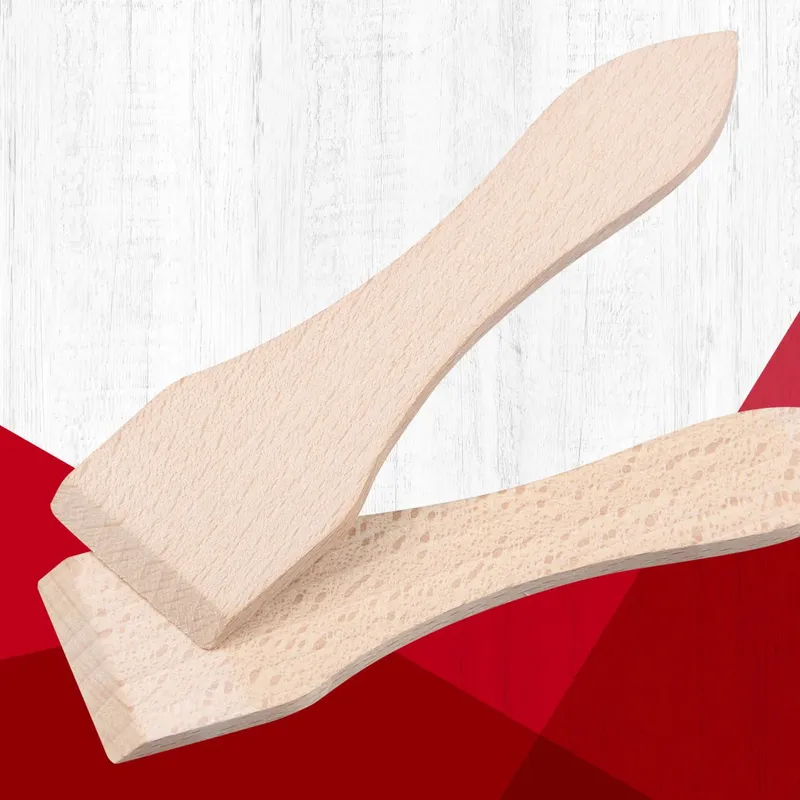Fackelmann Fackelmann Raclettespachtel, 13cm, FSC™-zertifizierte Buche – Produktbild 2 von 2