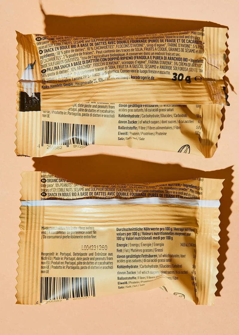 KoRo Bio Energy Ball Peanut Butter Jelly 30 g – Produktbild 3 von 5