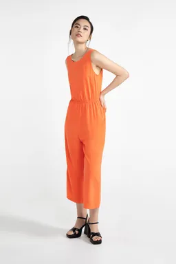 Lovjoi LOVJOI Damen vegan Jumpsuit Staine Tangerine Orange – Produktbild 1 von 1