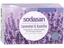 Sodasan Sodasan Seifenstück Lavender & Chamomille  - Lavendel & Kamille 100g – Produktbild 1 von 1