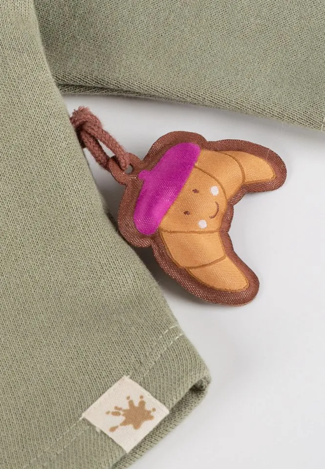 sigikid sigikid Sweatshirt Petit Croissant für Babys Mädchen (1-tlg), Grün, – Produktbild 3 von 4