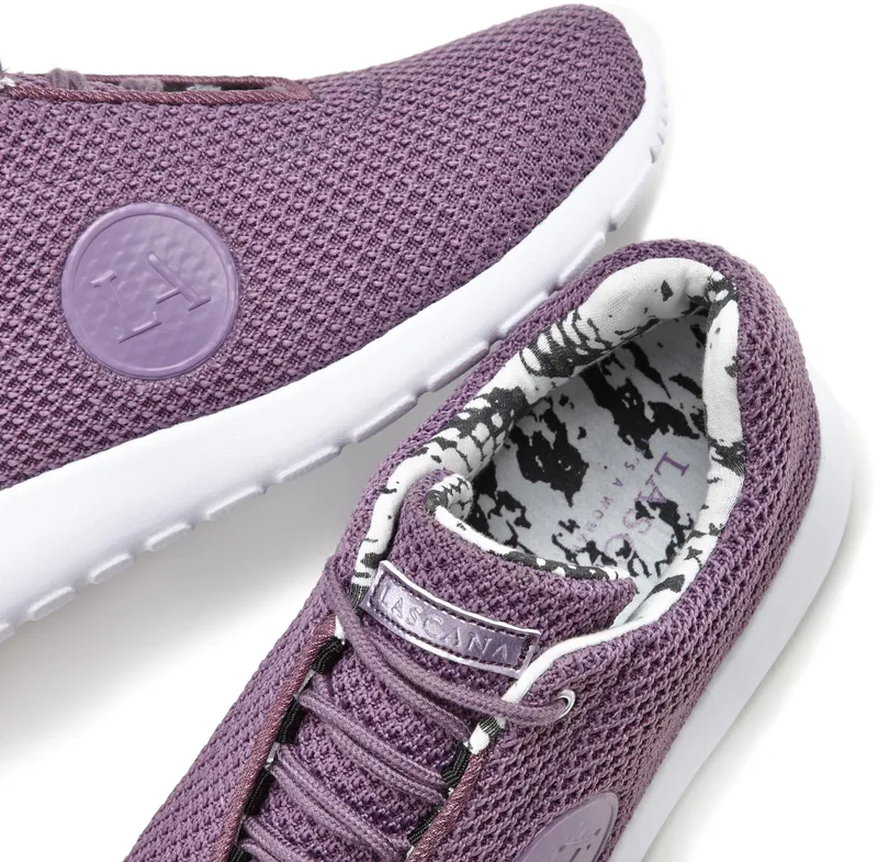 LASCANA ACTIVE Sneaker, Dunkellila, – Produktbild 1 von 2
