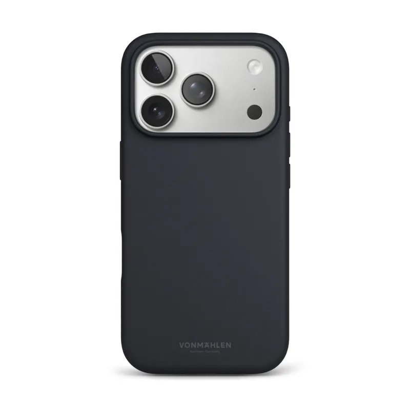 VONMÄHLEN Vonmählen Soft Silikon Case für iPhone 17 Pro Max Navy – Produktbild 3 von 4