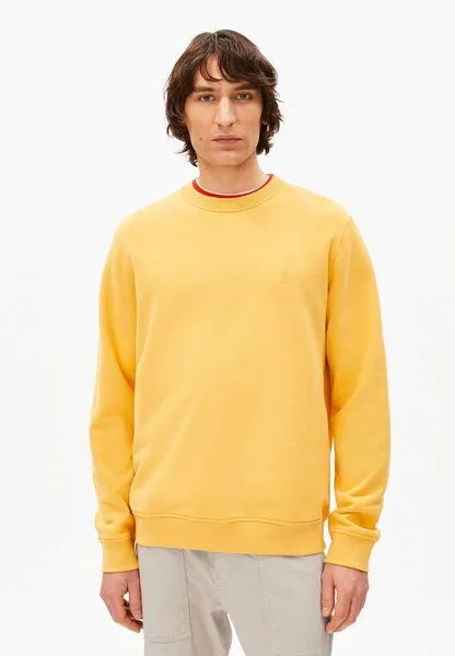 ARMEDANGELS ARMEDANGELS BAARO LOOP Herren Sweatshirt aus Bio-Baumwolle, Sunflower, – Produktbild 1 von 3
