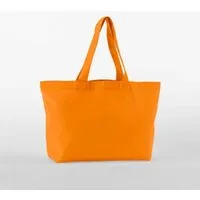 Westford Mill Westford Mill EarthAware® Baumwolltasche Große Einkaufstasche Shopper Strandtasche Schwimmbadtasche, Orange, – Produktbild 1 von 1