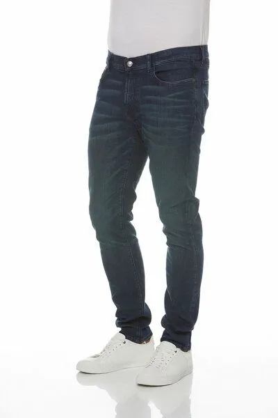 Wunderwerk Wunderwerk Herrenhose aus Bio-Baumwolle "Steve slim high flex", Blau (424 blue), – Produktbild 2 von 4