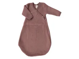 Lilano Lilano Schlafsack Baby Bio-Merinowolle Frottee-Plüsch mauve Gr.62 / 68 – Produktbild 1 von 1