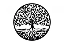 BeWooden BeWooden Wanddekoration aus Holz - Lifetree – Produktbild 1 von 1