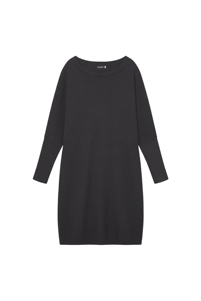 WiDDA WiDDA Damen vegan Kleid Santi In Schwarz, Schwarz, – Produktbild 1 von 1