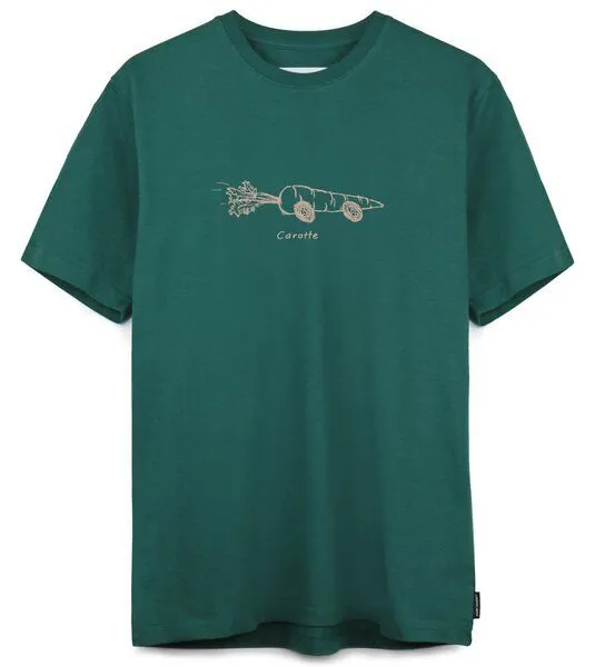 Gary Mash GARY MASH T-Shirt Carotte aus Biobaumwolle, Grün, – Produktbild 1 von 4