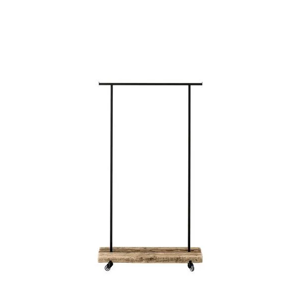 weld weld Kleiderstange Altholz 01, Schwarz, – Produktbild 3 von 3