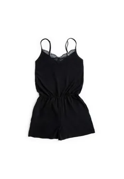 Lovjoi LOVJOI Damen vegan Jumpsuit Orquidea Schwarz – Produktbild 1 von 1