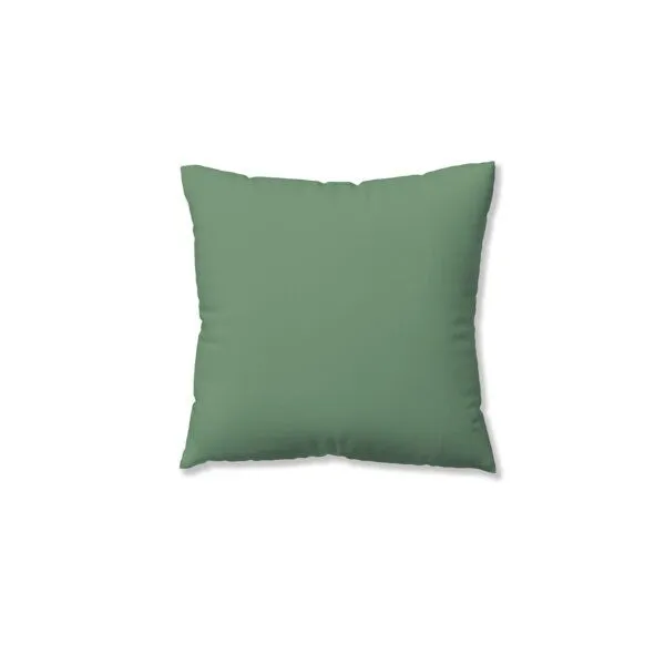 Schlafgut Schlafgut Kissenbezug Knitted Jersey - 95% Biobaumwolle, 5% Elasthan - uni, Green mid, – Produktbild 1 von 3