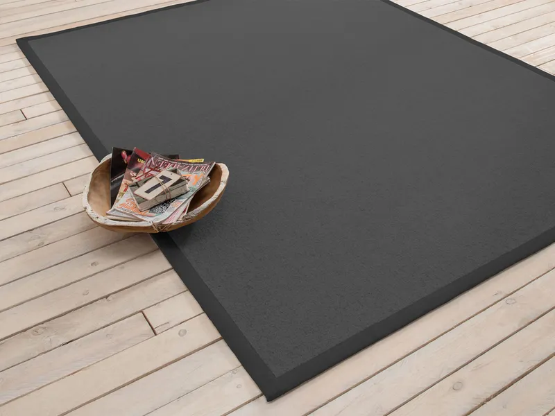 allnatura Schurwollteppich "Montares" | 100x150 cm, Grau, – Produktbild 2 von 2