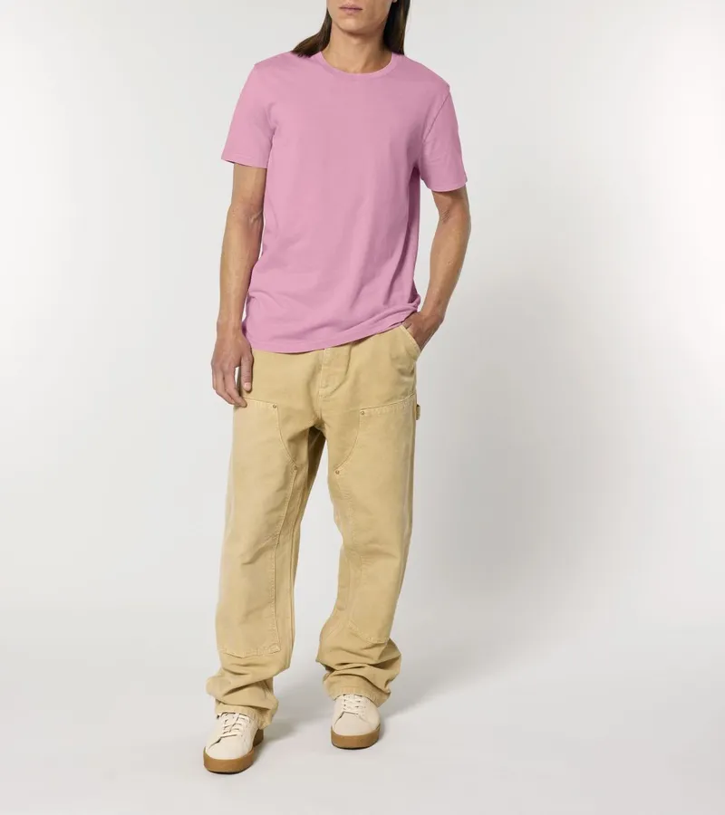 UNIPOLAR UNIPOLAR Basic T-Shirt Crafton Vintage, G. dyed bubble pink, – Produktbild 1 von 1
