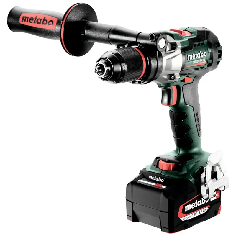 Metabo Metabo Akku-Schlagbohrschrauber SB 18 LTX BL I, metaBOX 145 L, 18V 2x5.2Ah Li-Power + ASC 55 – Produktbild 1 von 1