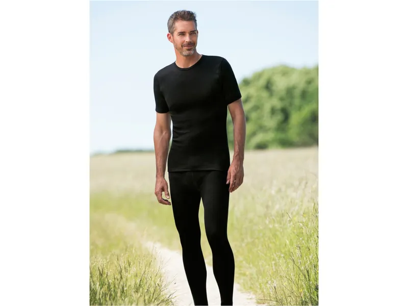 Engel natur Engel Natur Herren Unterhose lang Wolle Seide schwarz 46/48, Schwarz, – Produktbild 2 von 2