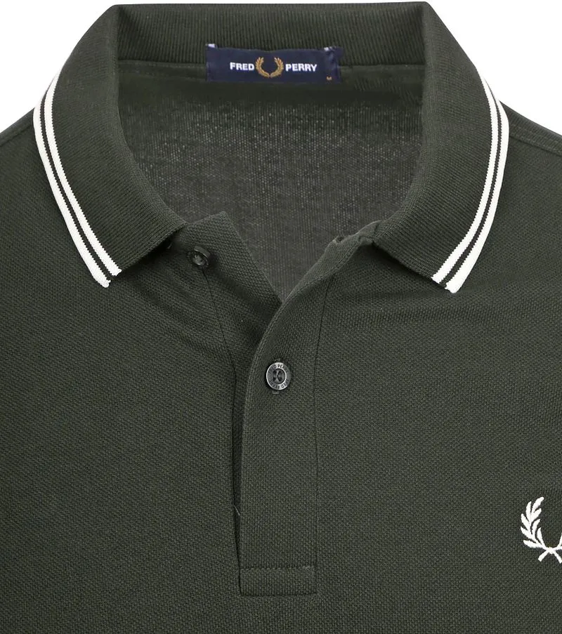 Fred Perry Fred Perry Polo M3600 Dunkelgrün T50 - Größe M, Grün, – Produktbild 3 von 3