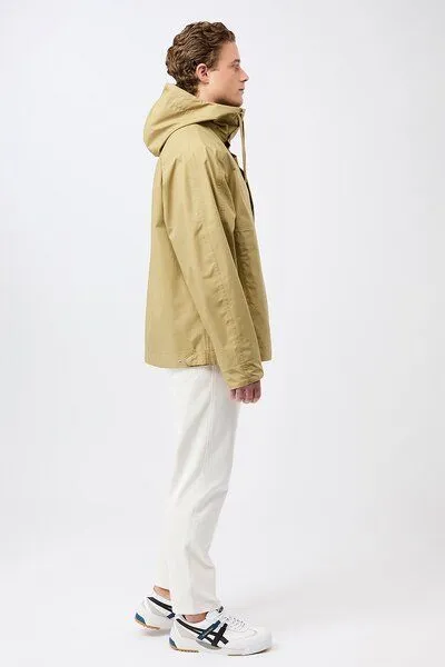 LangerChen LangerChen Kapuzenjacke mit verdeckter Knopfleiste, Breeze (braun), – Produktbild 4 von 4