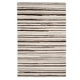 Prolana Prolana Handgefertigter Flor-Teppich Tuft "Stripes" aus Wolle – Produktbild 1 von 1